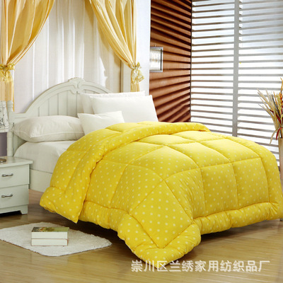 【南通家紡批發(fā) 冬季特惠被 珠光漿磨毛 超細(xì)纖維】價格,廠家,圖片,被子、蠶絲被、羽絨被,崇川區(qū)蘭繡家用紡織品廠-